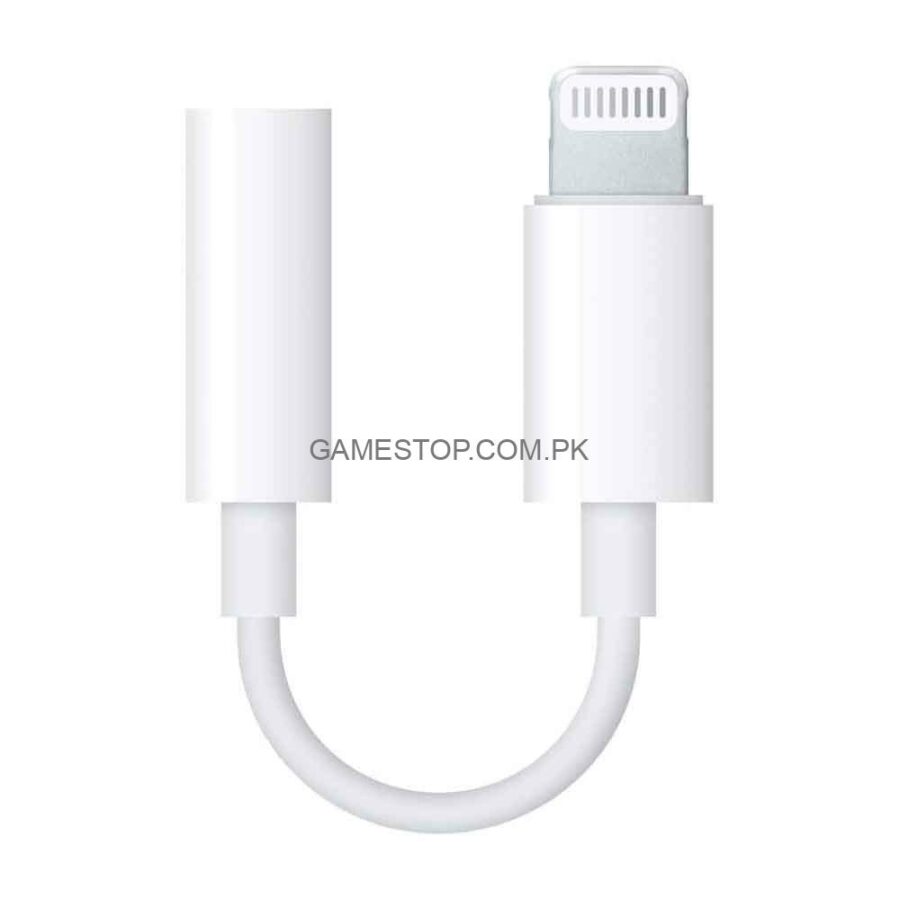 Apple Lightning to 3.5 mm Headphone Jack Adapter GameStop Pakistan