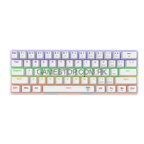 T-DAGGER Arena T-TGK321 Mechanical Gaming Keyboard (White) – GameStop ...